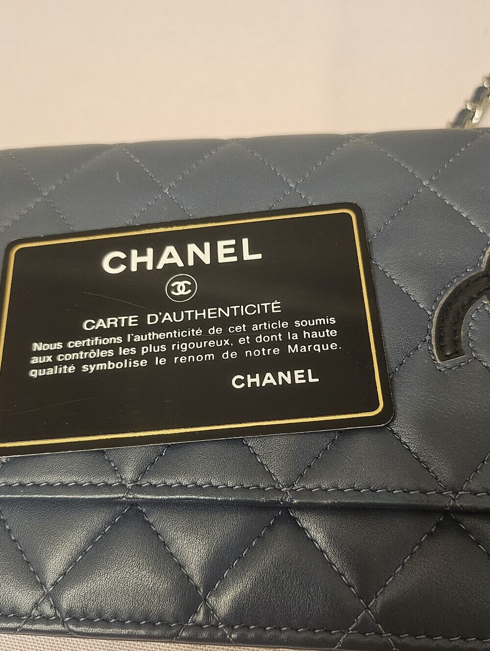 Chanel Cambon Ligne Wallet on Chain - Picture 10 of 12